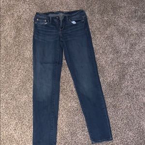 Aeropostale Stretchy Straight Blue Jeans